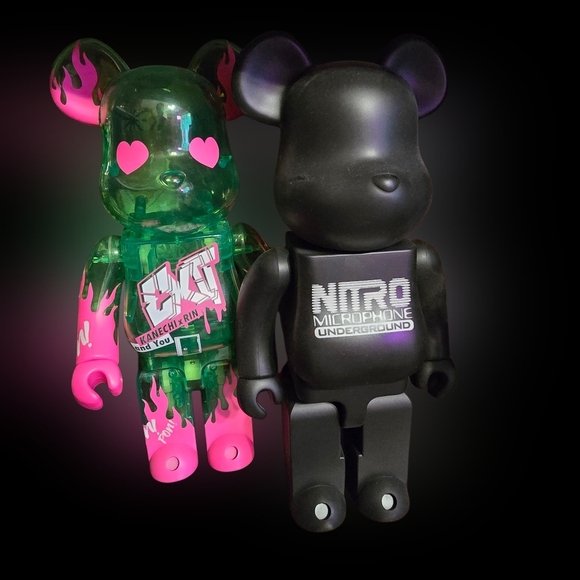 Nitro Microphone Underground Bearbrick | Medicom Be@rbrick | 400% ONLY - Picture 3 of 7
